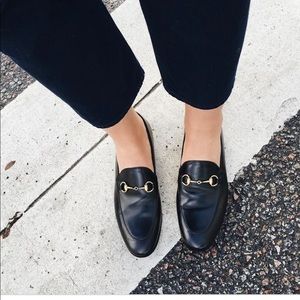 Black dressy loafers